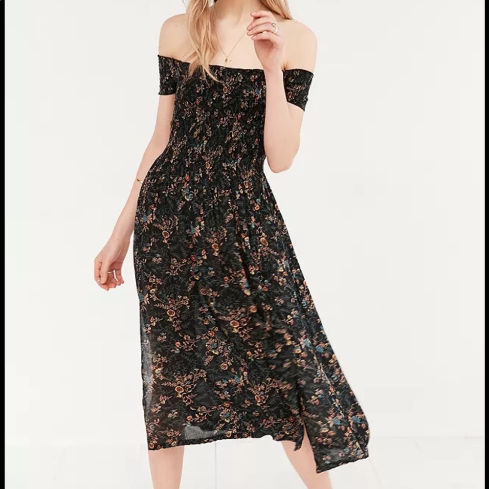 Urban Outfitters Kimchi Blue Picnic Midi Dress